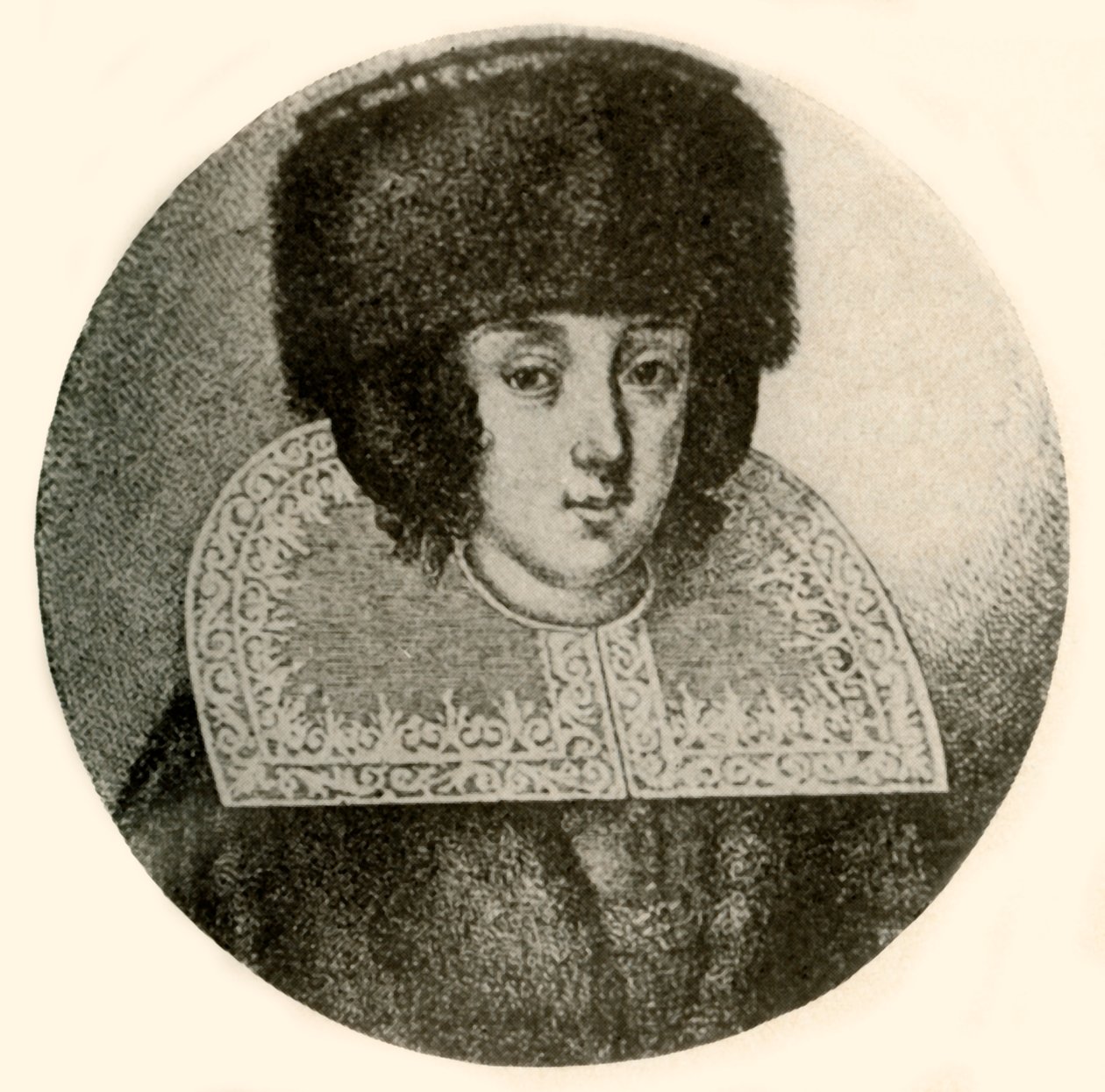 Egy holland hölgy prémes sapkában és köpenyben, 1644, 1937. alkotó: Unbekannt