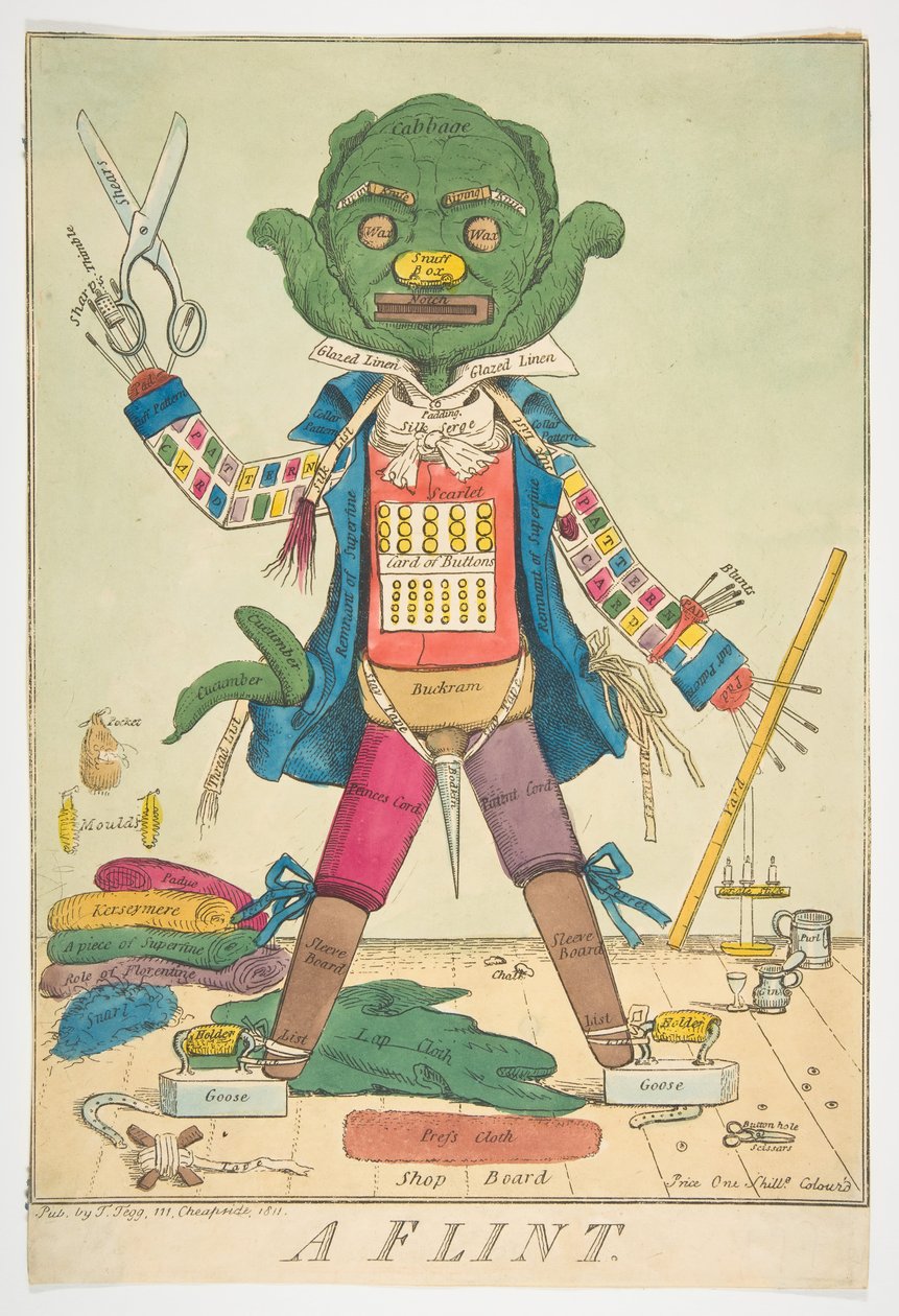 Egy kovakő, 1811. alkotó: Unbekannt