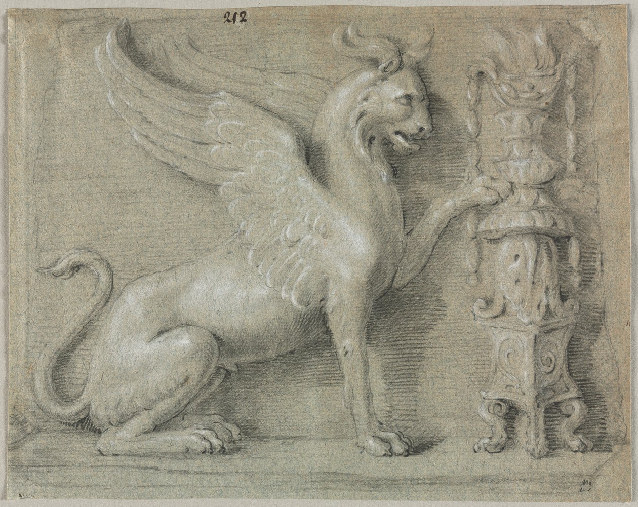 Griffin-dombormű, 1700-as évek. alkotó: Unbekannt