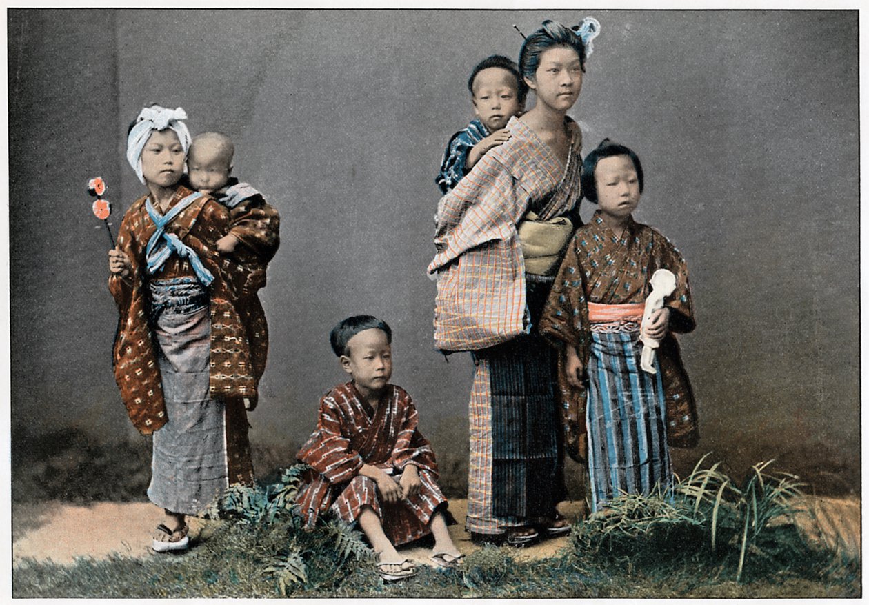 Gyermekcsoport, 1890 alkotó: Unbekannt