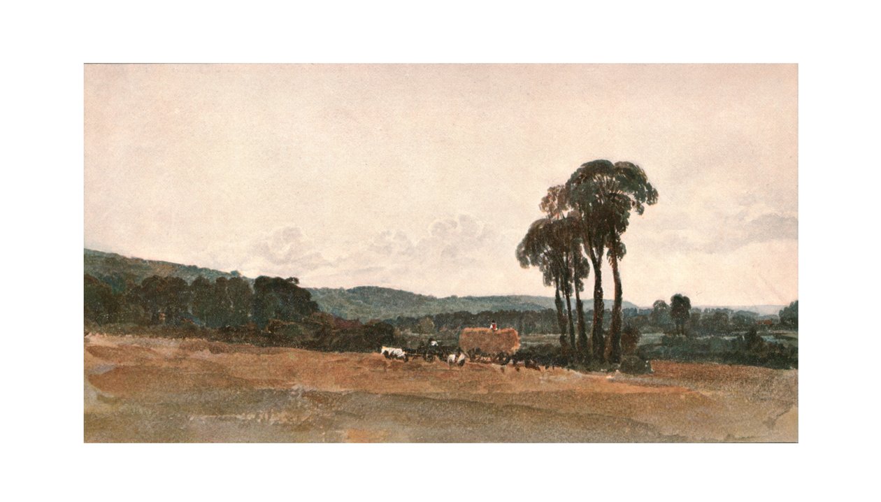 Szüreti jelenet – szabadtéri vázlat, c1900. alkotó: Unbekannt