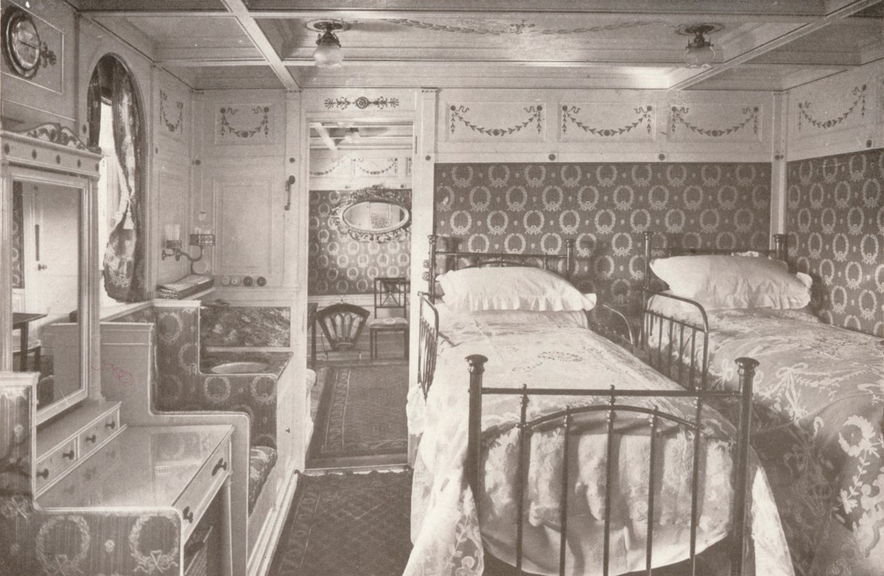Otthon a Rolling Deepben. Egy Royal Mail fedélzetén, 1914 alkotó: Unbekannt