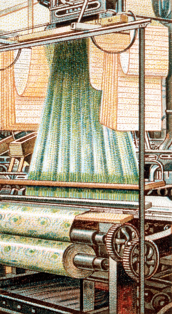 Jacquard szövőszék, 1915 alkotó: Unbekannt