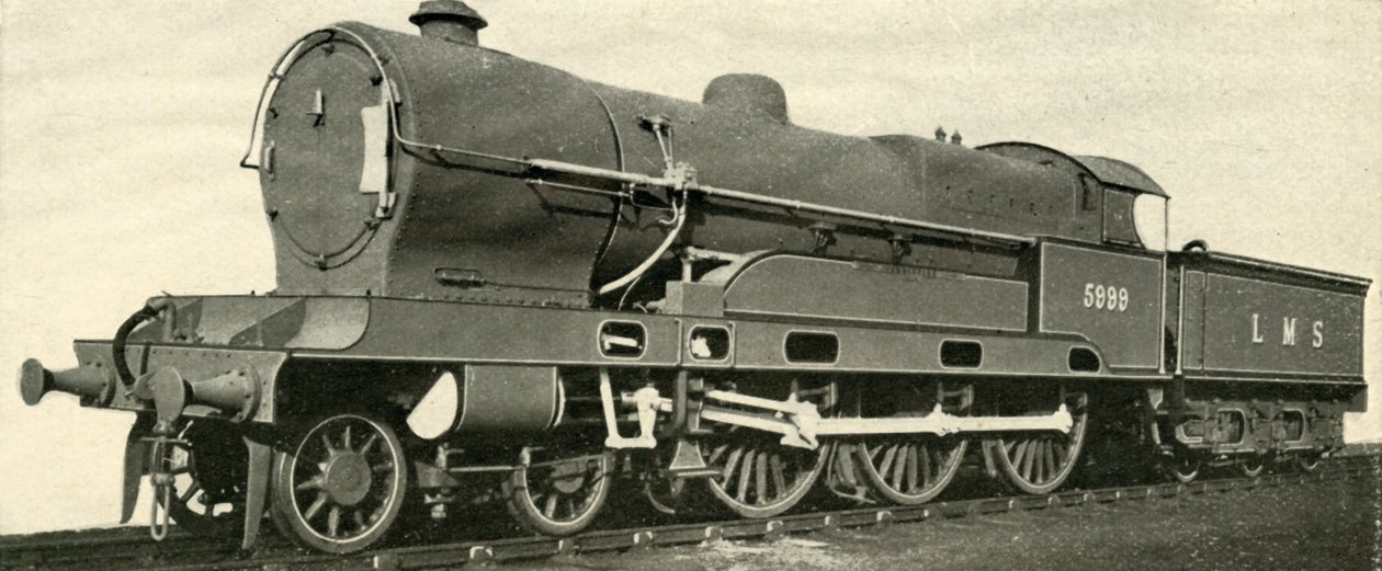 Vezető expressz típus az L.M.S. - Az újjáépített Claughton, 1930. alkotó: Unbekannt