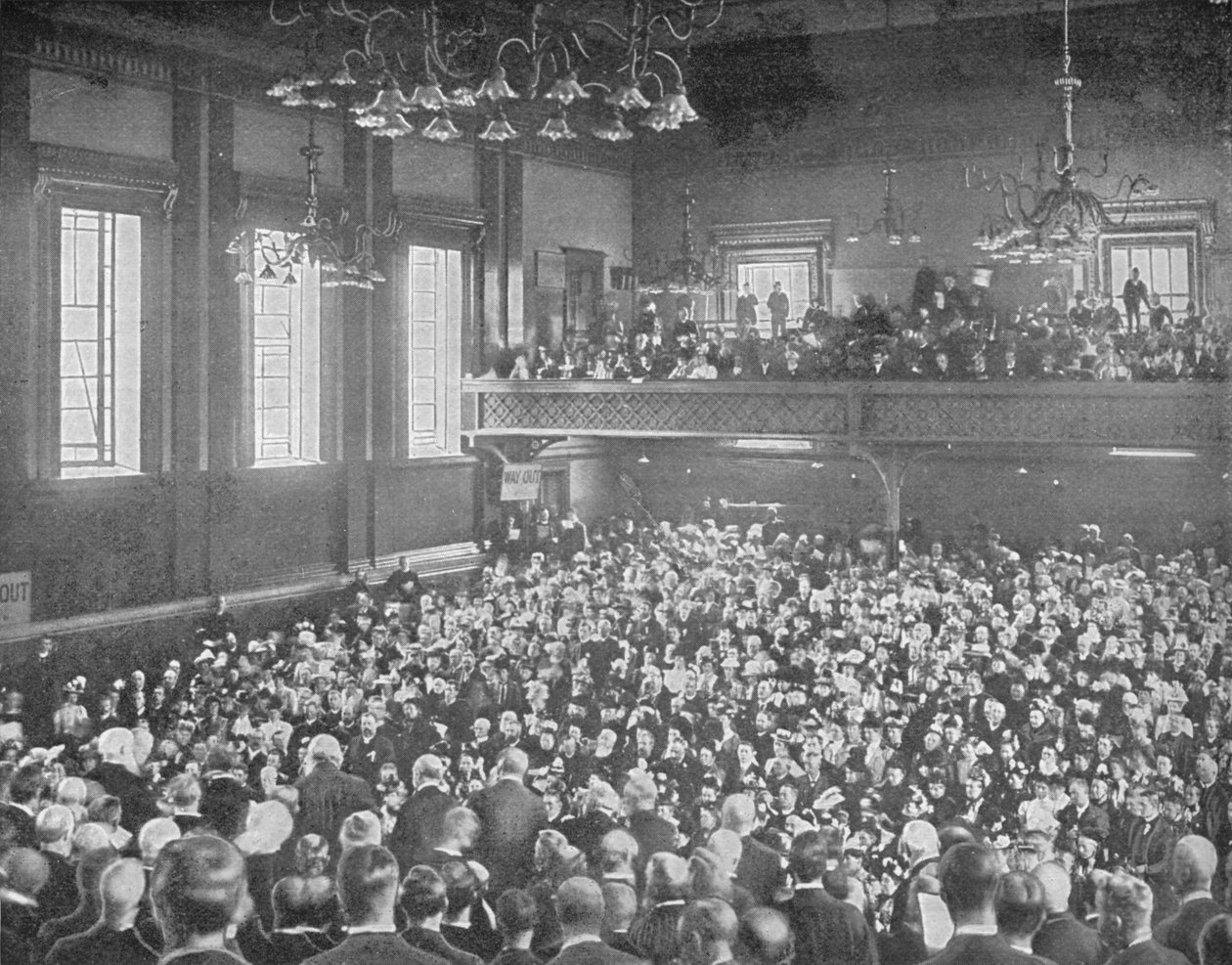 Egy májusi találkozó, Exeter Hall, London, 1903 1903 alkotó: Unbekannt