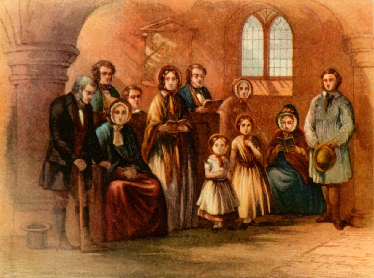 „A közép-viktoriánus kongregáció”, 1860, 1947. alkotó: Unbekannt