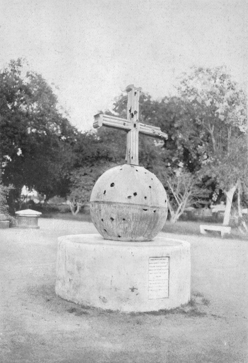 Egy lázadás ereklye – a kereszt a delhi templomból, 1910. alkotó: Unbekannt
