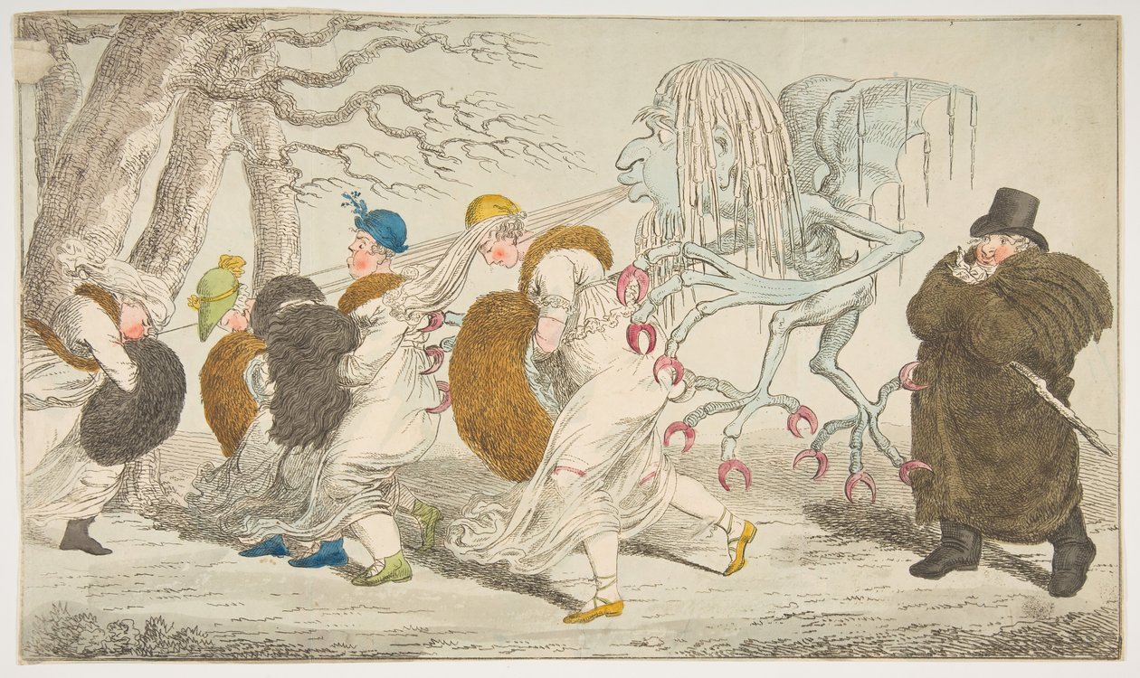 Egy meztelen igazság, avagy csípős fagy, 1803. február 2. alkotó: Unbekannt