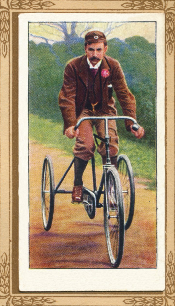Egy nevezetes triciklista – F. T. Bidlake, 1939 alkotó: Unbekannt