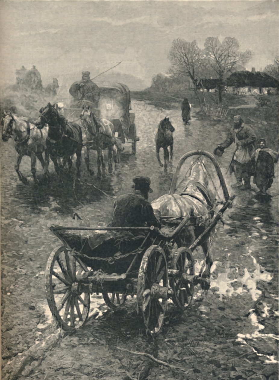 Egy lengyel falu: 1886. november alkotó: Unbekannt