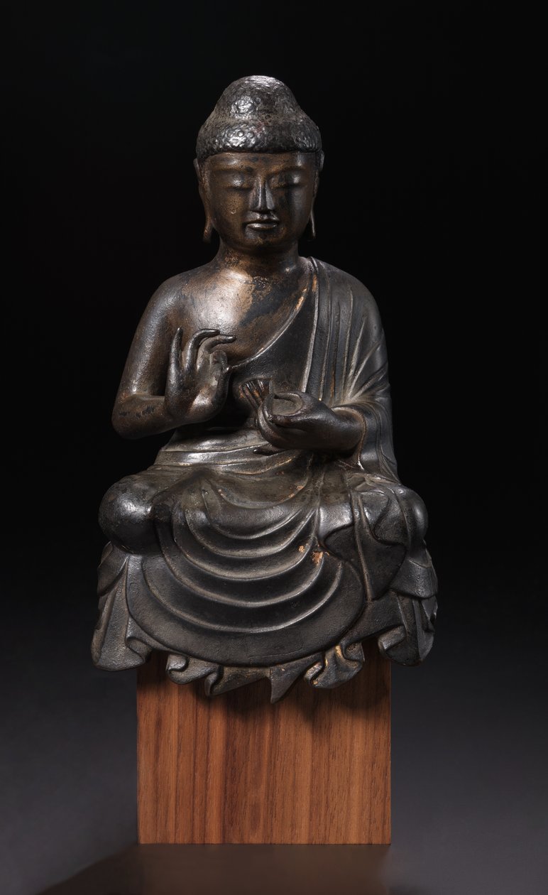 Prédikáló Buddha, 8. század. alkotó: Unbekannt