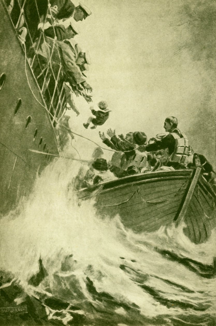 Mentés a tengeren, 1930. alkotó: Unbekannt