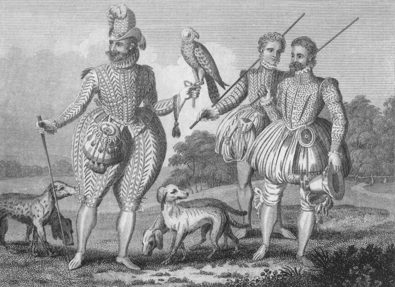A 16. század sportolója, 1798. alkotó: Unbekannt