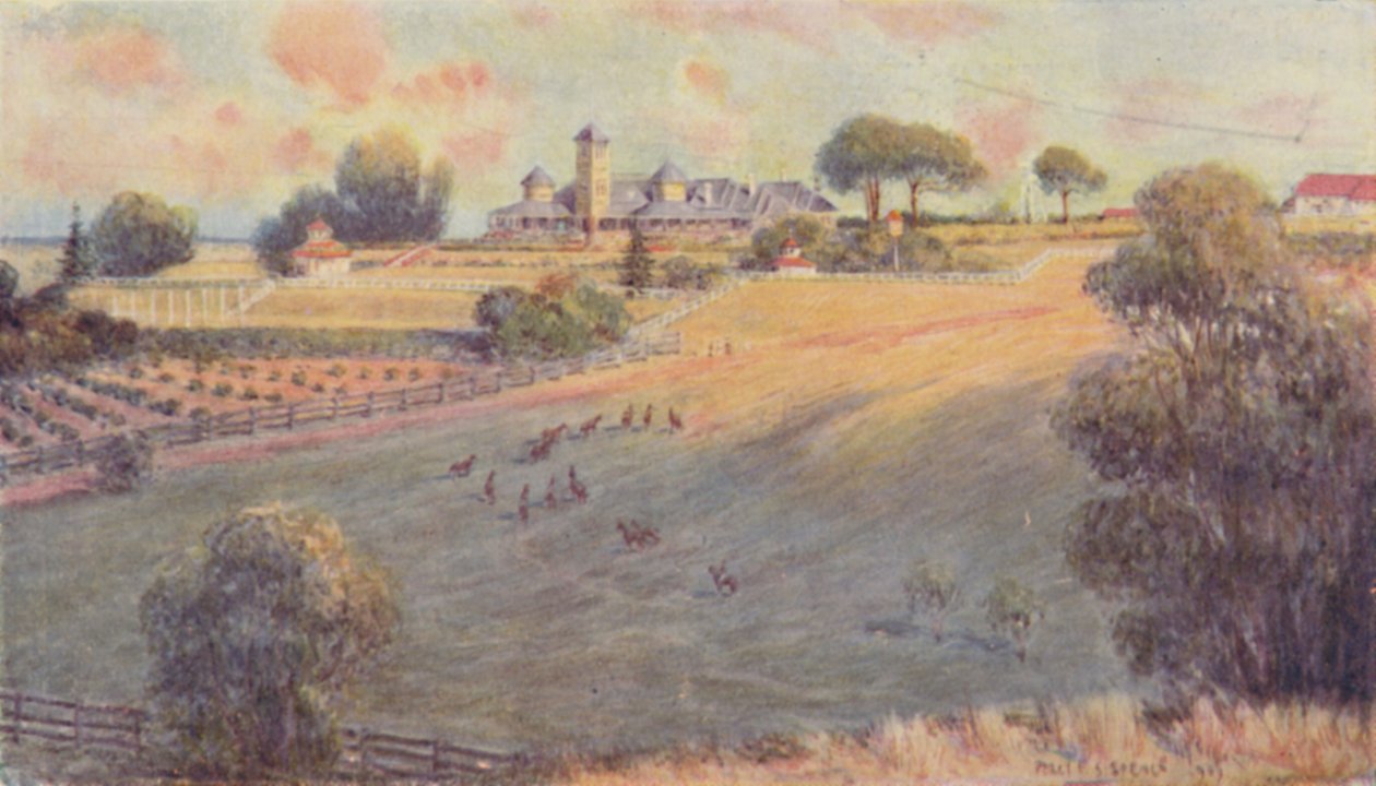 Egy állomási tanya, 1923. alkotó: Unbekannt