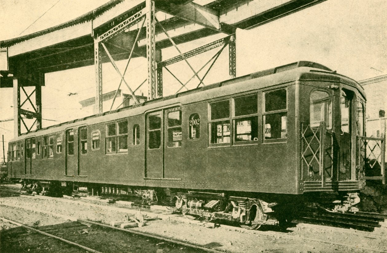 Acélautó, New York-i földalatti és emelt elektromos vasutak, 1930. alkotó: Unbekannt