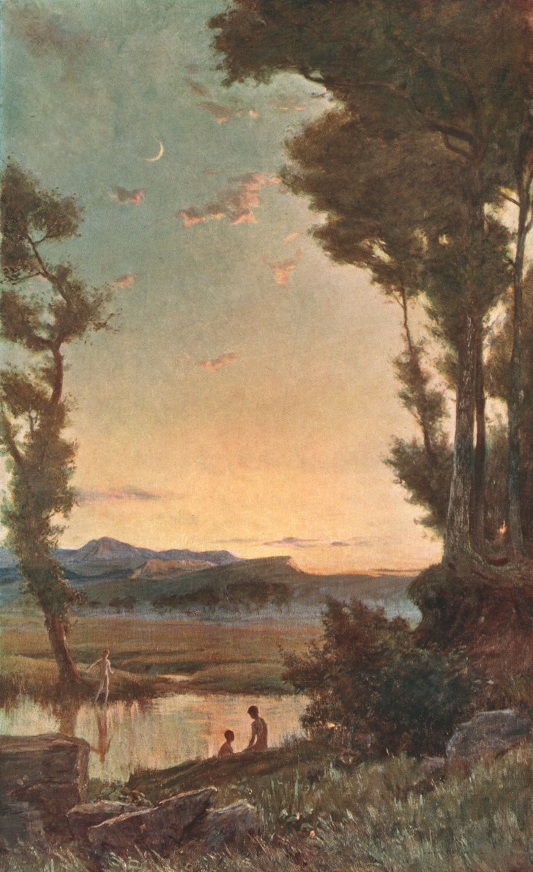 Egy Sylvan-patak, 19. század vége, 1902. alkotó: Unbekannt