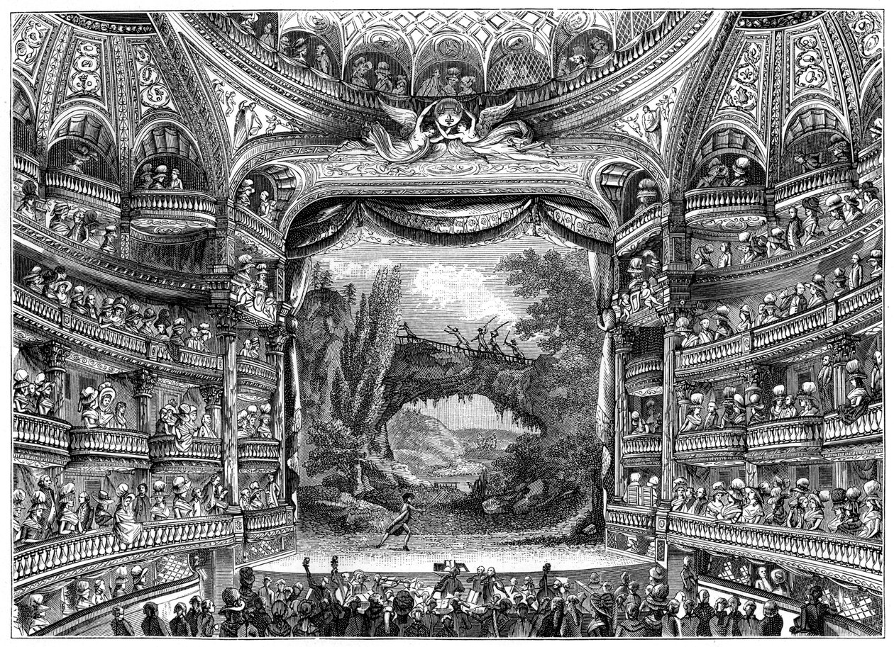 Sokféle mulatság, Francia Színház, 1789, 1885 alkotó: Unbekannt