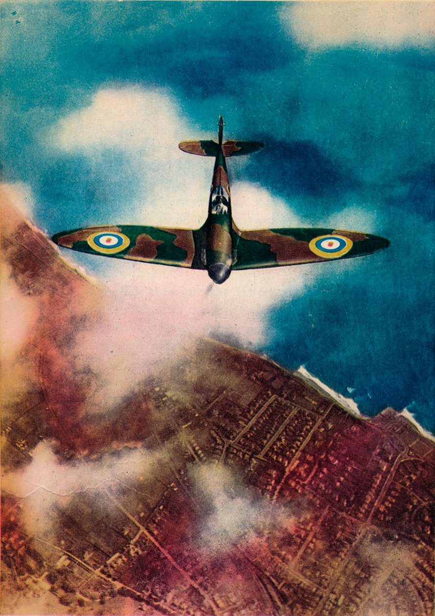A Vickers Supermarine Spitfire, 1940 alkotó: Unbekannt