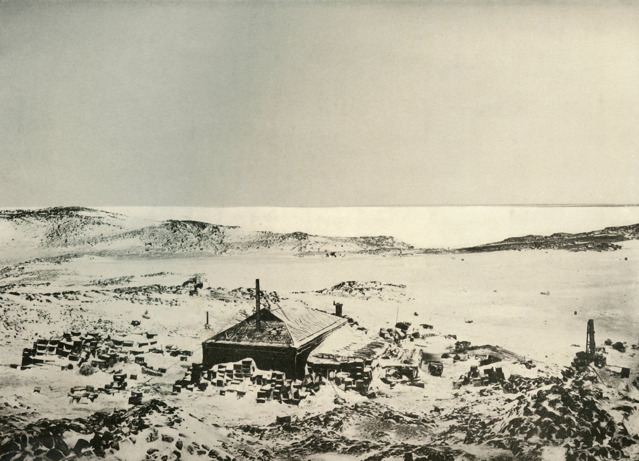 A kunyhó képe északra nézve., 1908, 1909. alkotó: Unbekannt