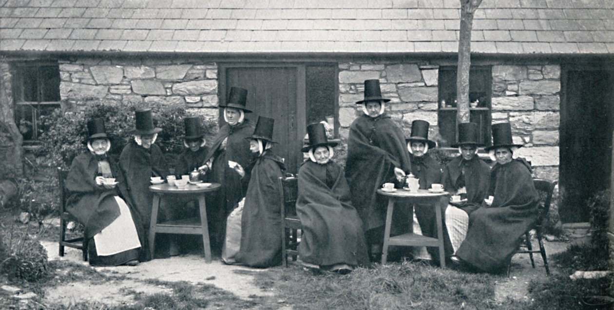 Egy walesi teadélután, 1912 alkotó: Unbekannt