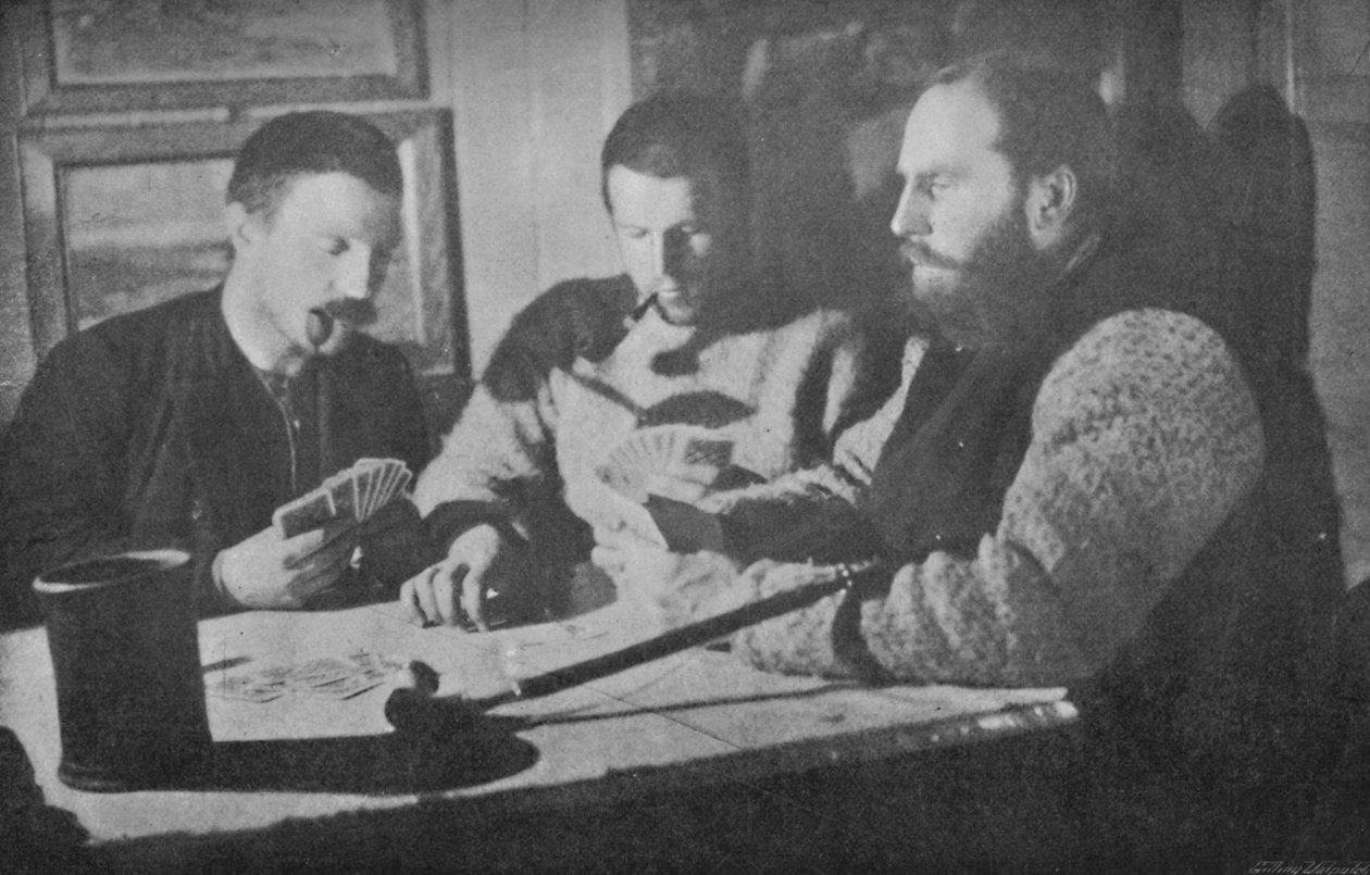 Whist-party a szalonban. 1895. február 15., 1897 alkotó: Unbekannt