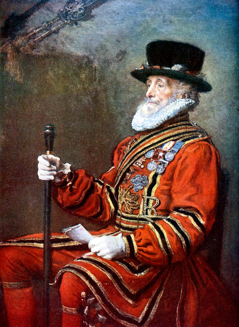 A gárda egyik tagja, 1905 alkotó: Unbekannt