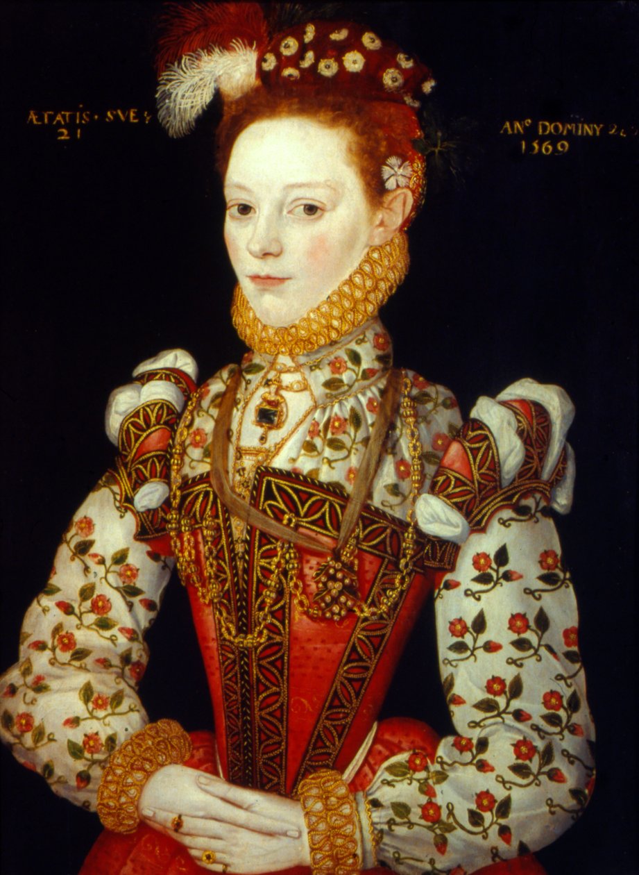 Egy fiatal nő, 1569 alkotó: Unbekannt