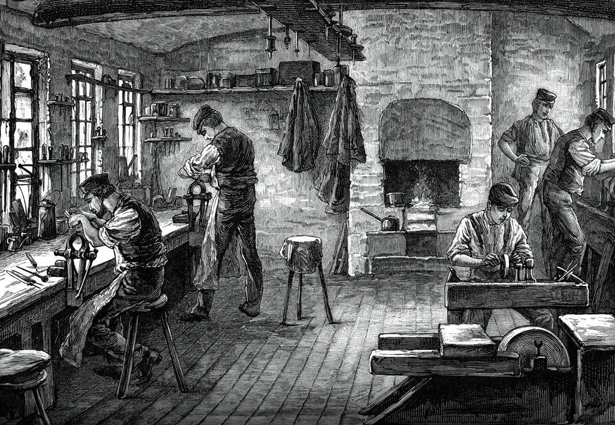 Vágóüzlet, c1880 alkotó: Unbekannt