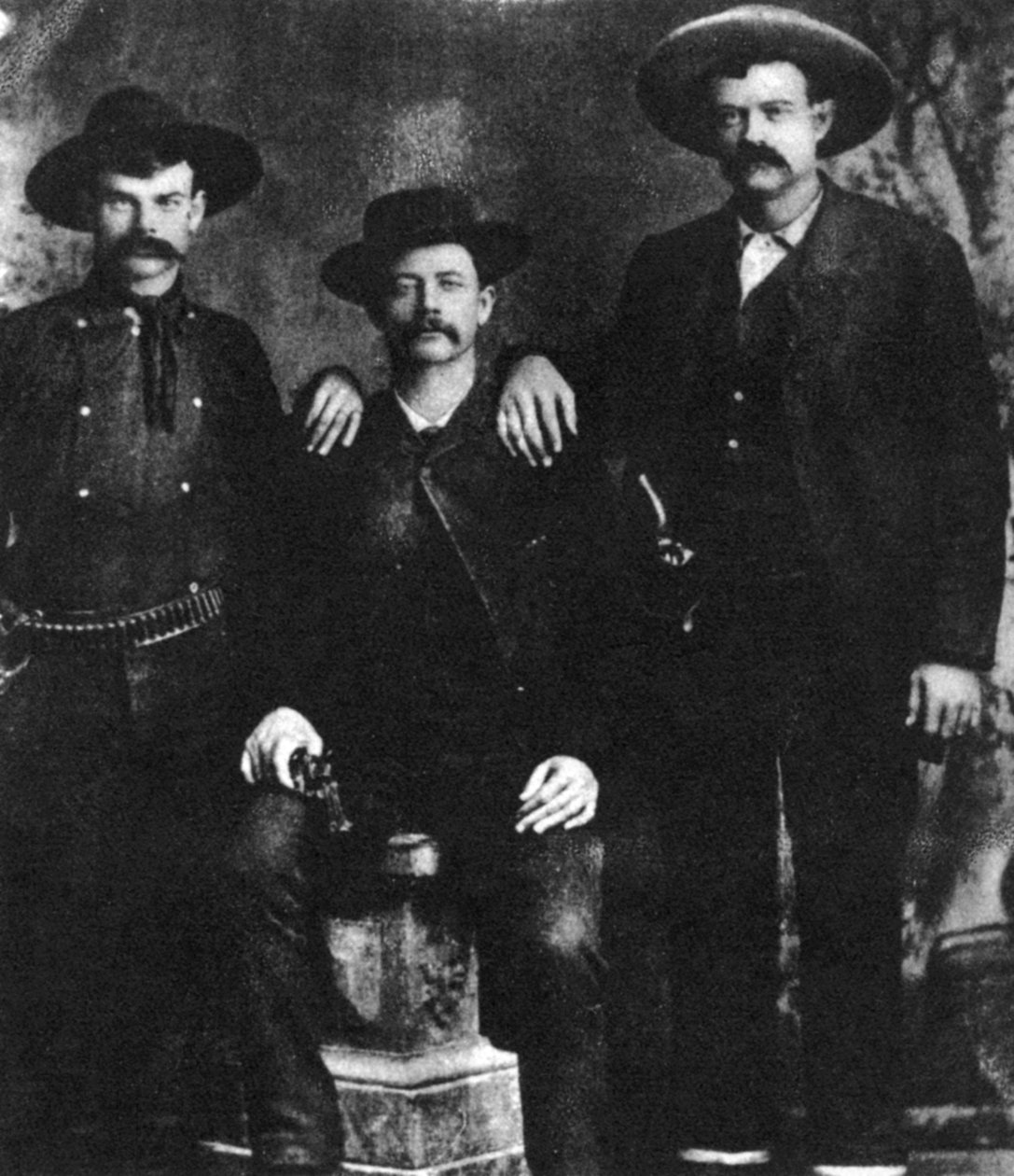 Egy vitatott fénykép a vonatrablóról és a betyárról, Sam Bassról, c1877-1878, 1954 alkotó: Unbekannt