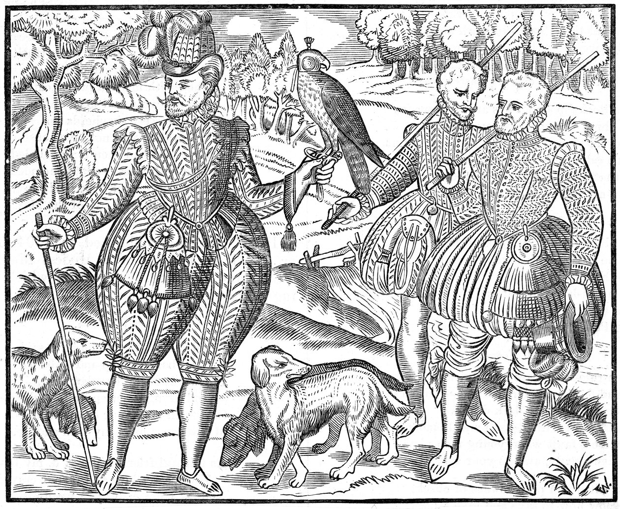 Egy solymász, 1611 alkotó: Unbekannt