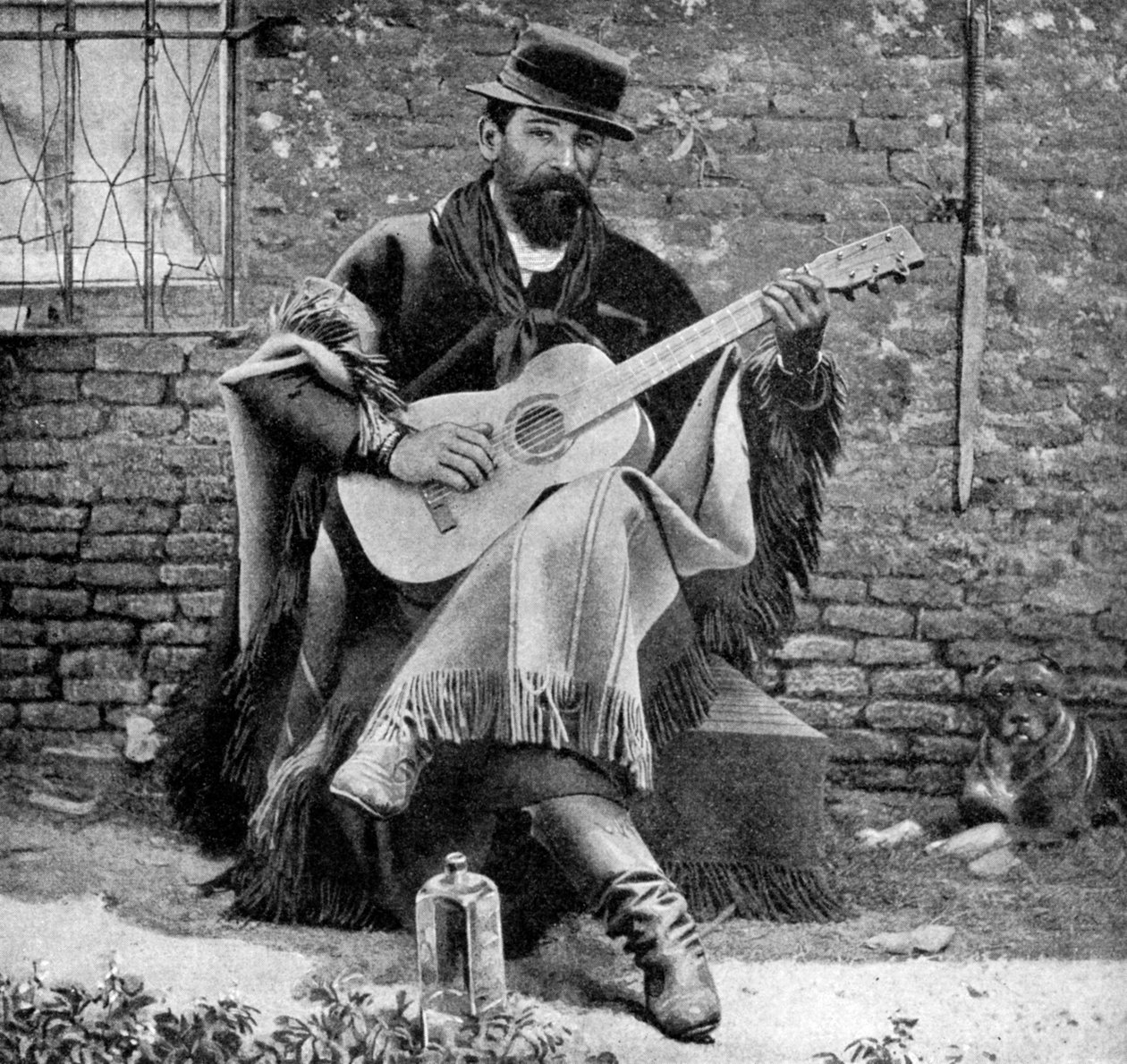 Gauchóba, Argentínába, 1922 alkotó: Unbekannt