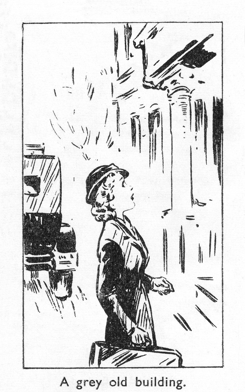 Egy szürke régi épület, 1940 alkotó: Unbekannt