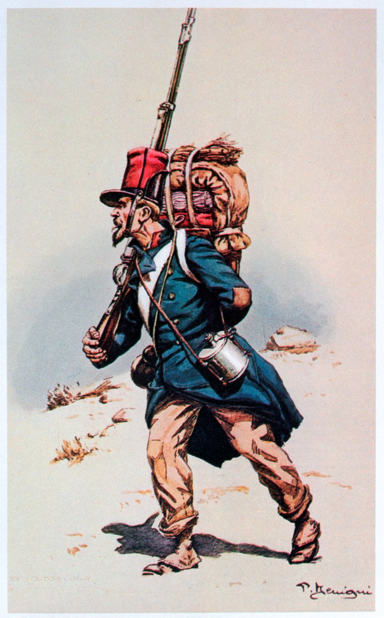 Légiós, 1832-1835 alkotó: Unbekannt