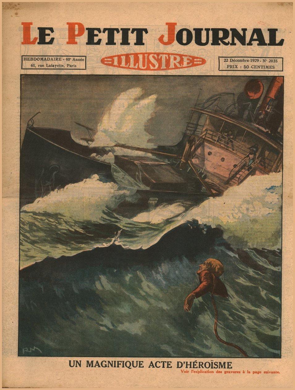 A hősiesség csodálatos tette, 1929. alkotó: Unbekannt