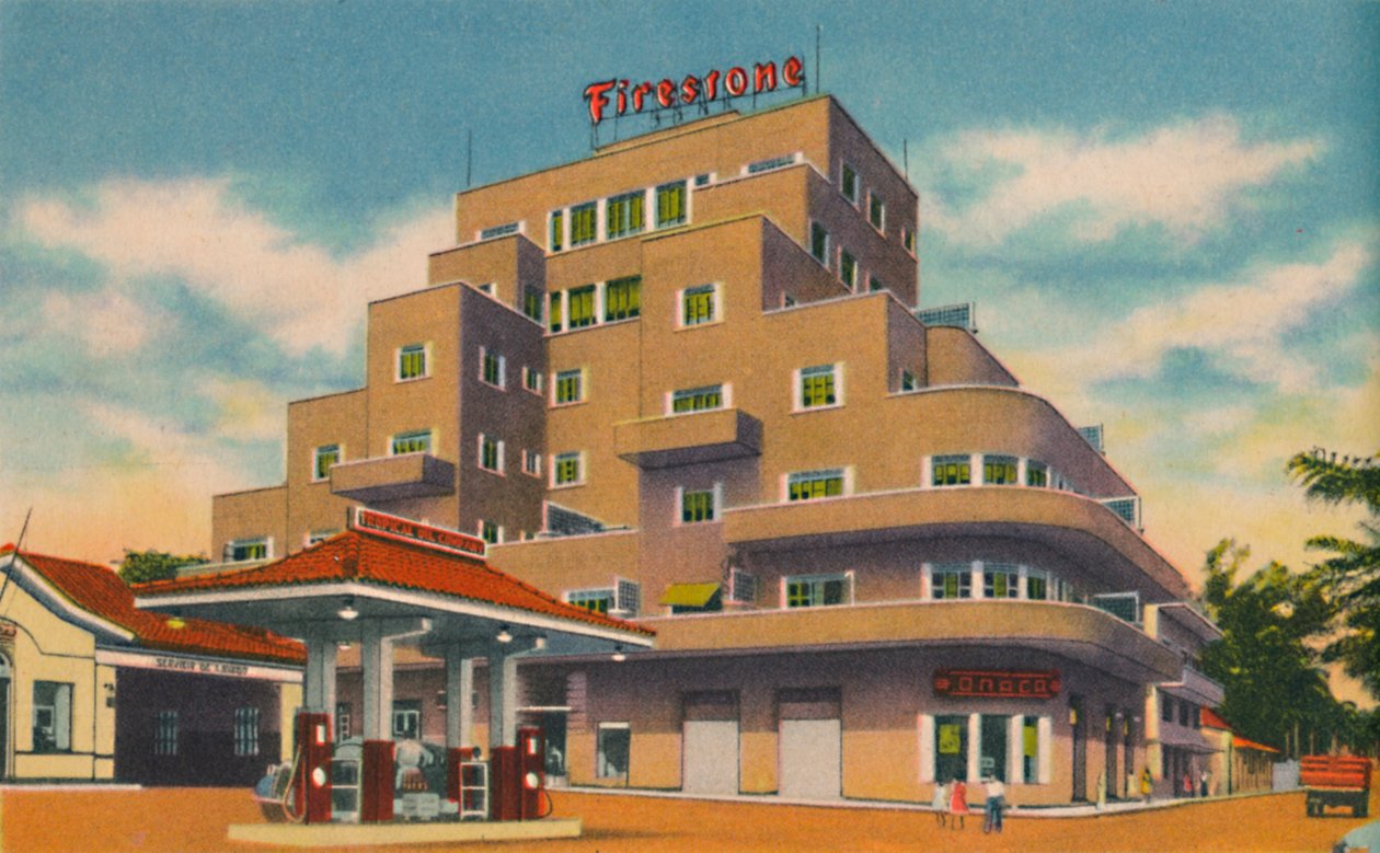 Modern épület, Baranquilla, 1940-es évek alkotó: Unbekannt