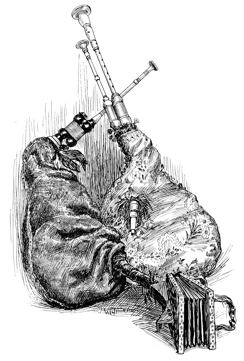 Musette és duda, 1901 alkotó: Unbekannt