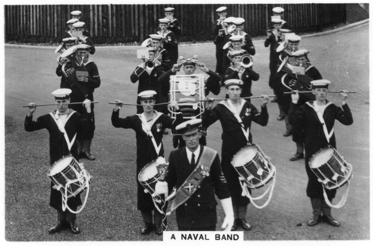 A HMS Vernon part menti csapata Portsmouthban, 1937 alkotó: Unbekannt