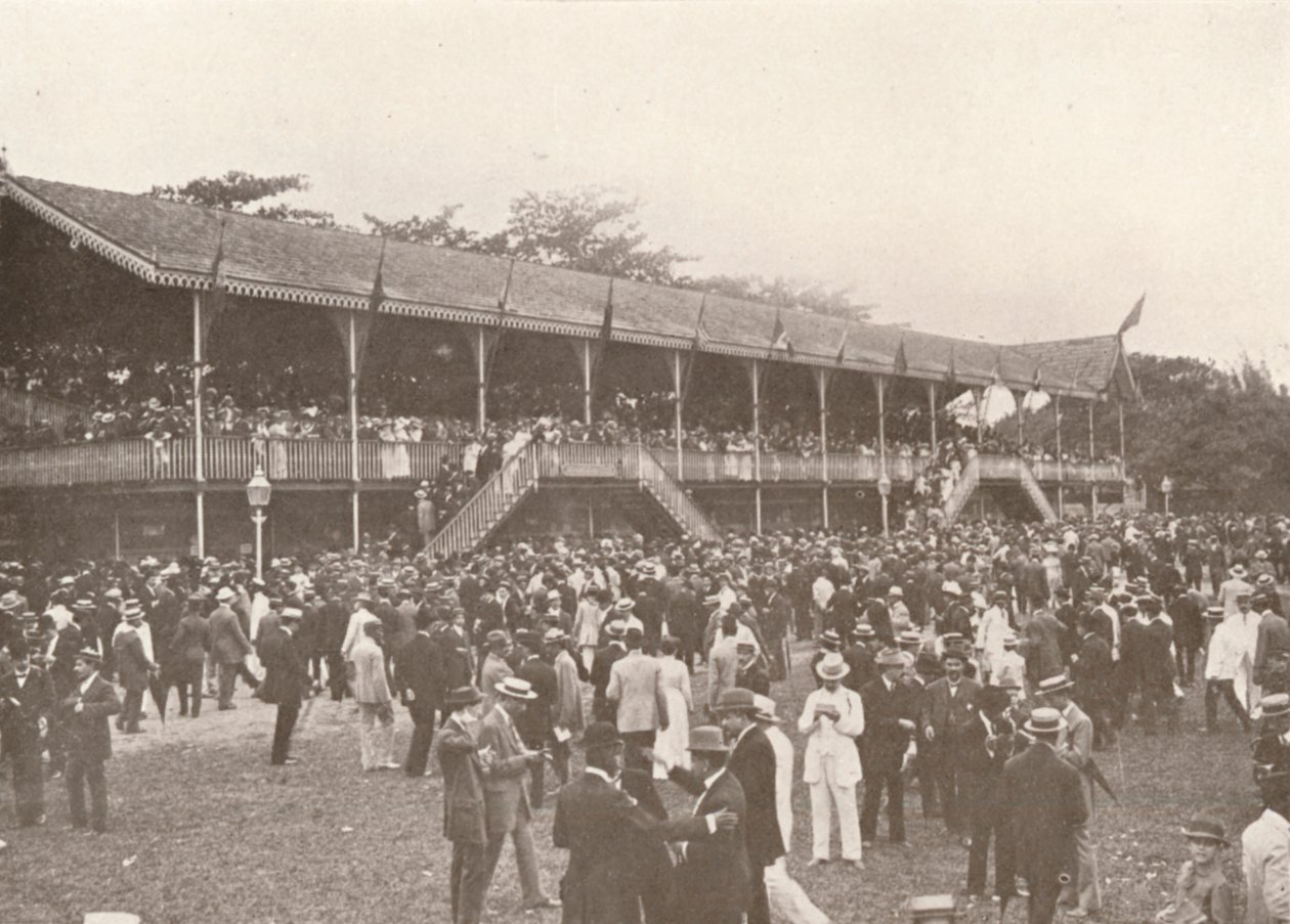 A Derby Club versenypályájának egy része, 1914 alkotó: Unbekannt
