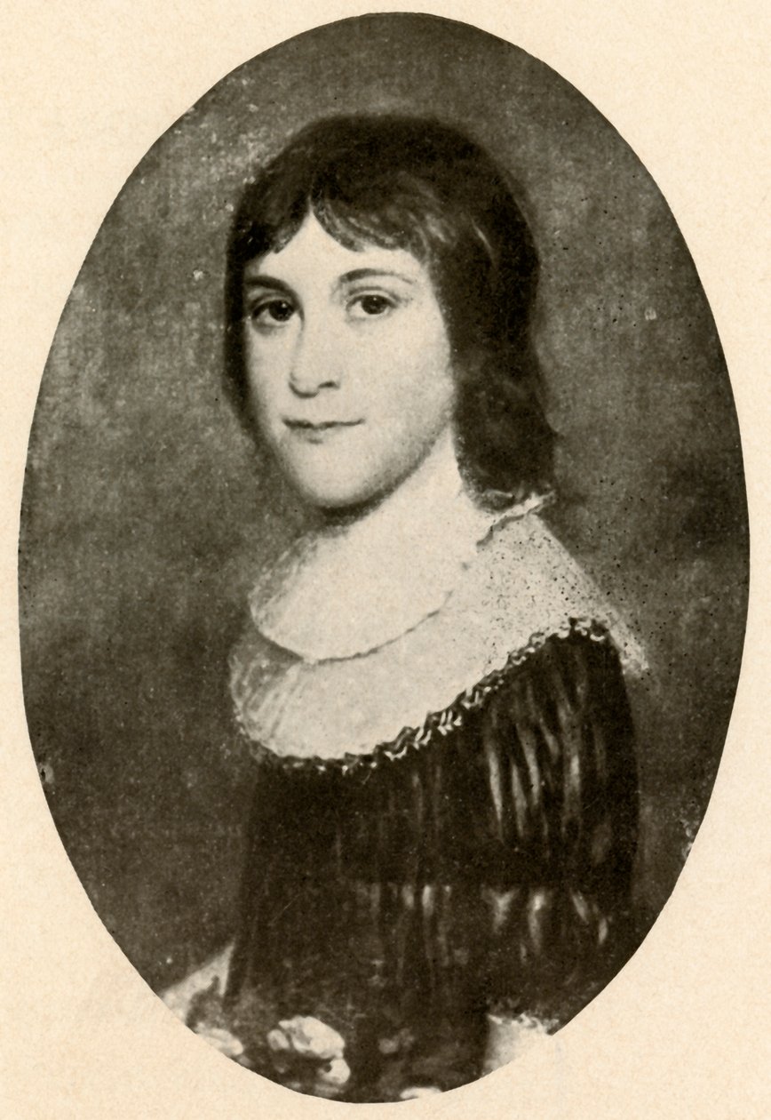Catharine Schuyler Van Rensselaer portréja, 1795, 1937. alkotó: Unbekannt