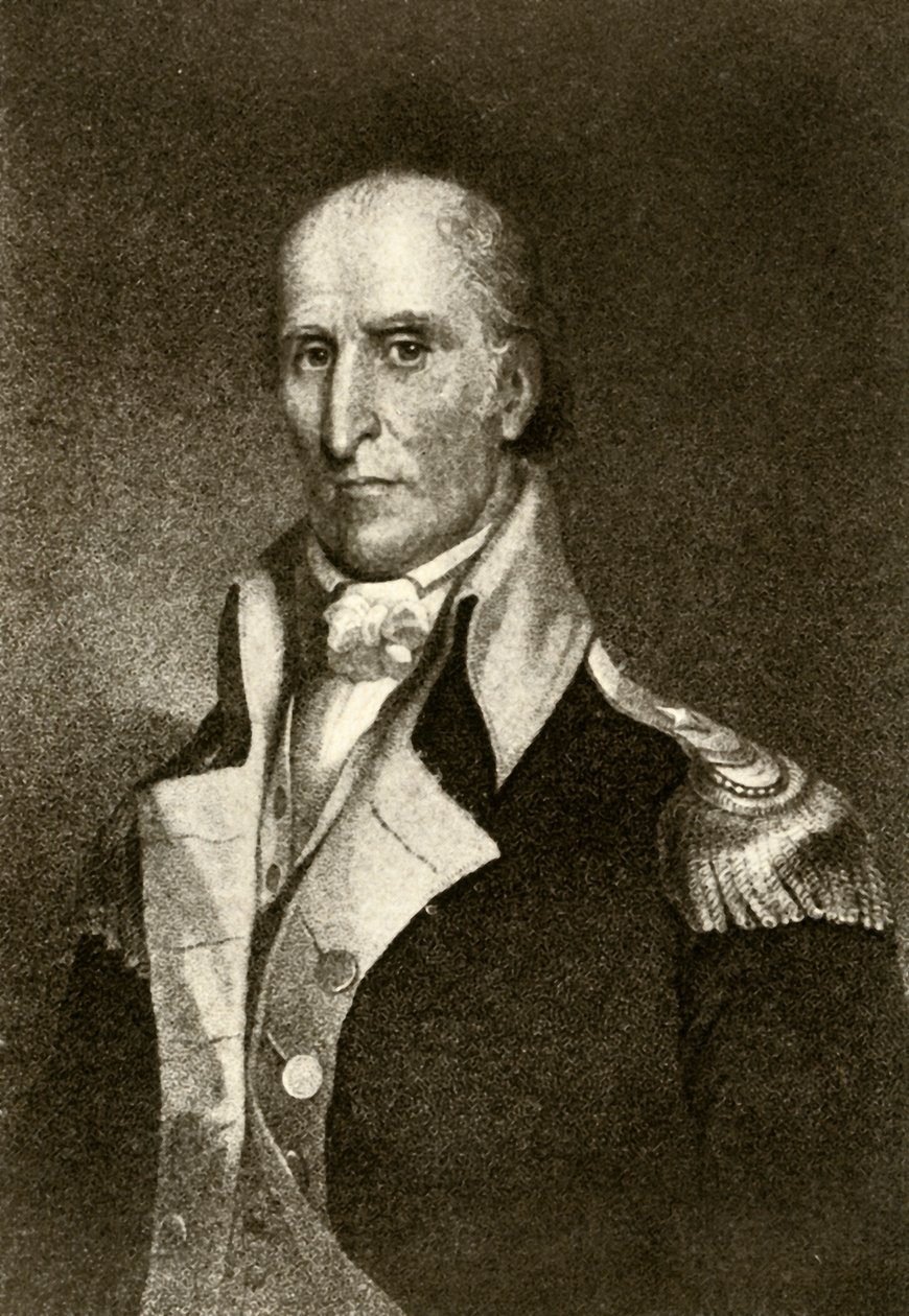 Andrew Pickens tábornok portréja, 1790, 1937. alkotó: Unbekannt