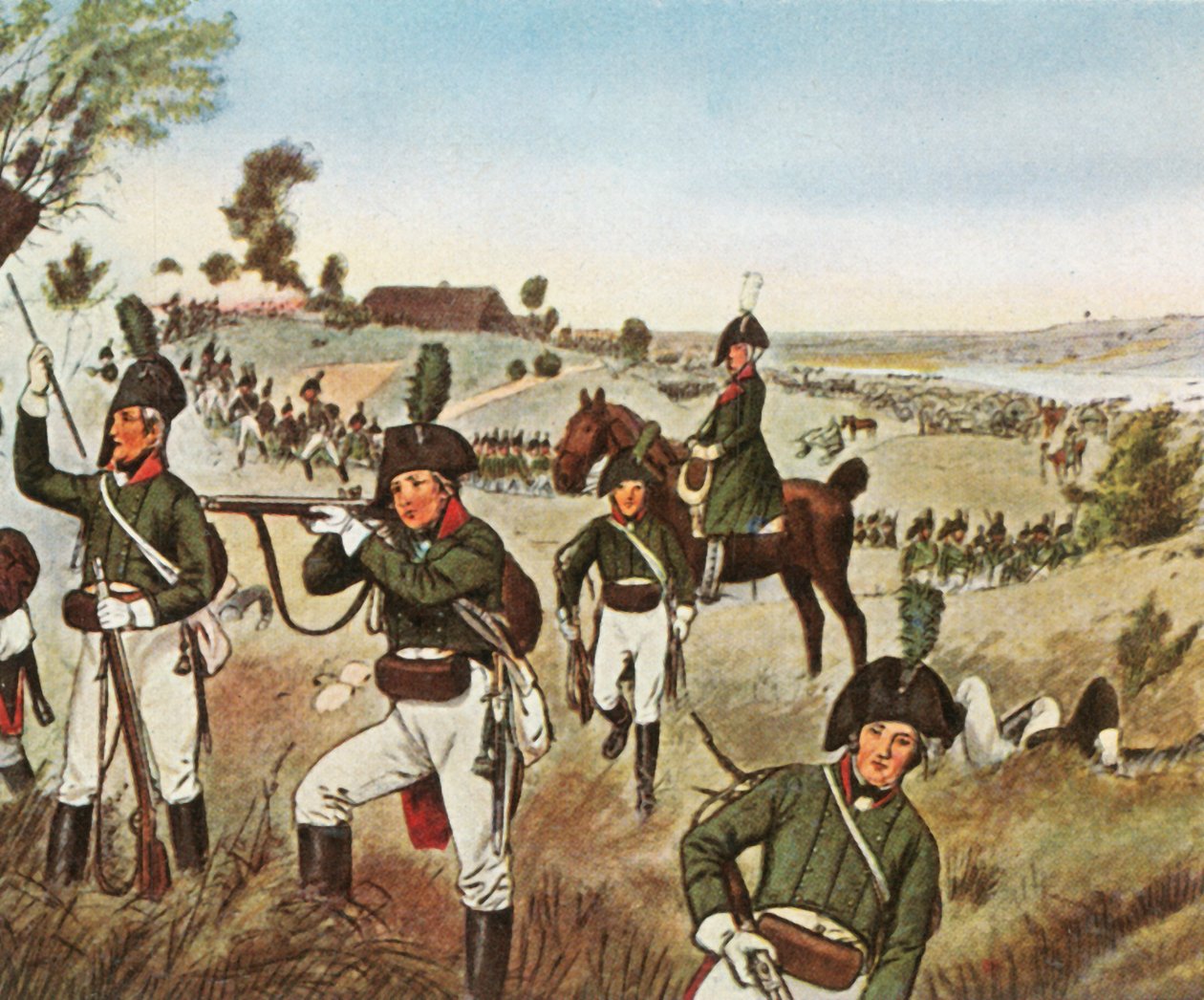 Egy napsugár a sötét napok közepette, 1806. október 26., 1936. alkotó: Unbekannt