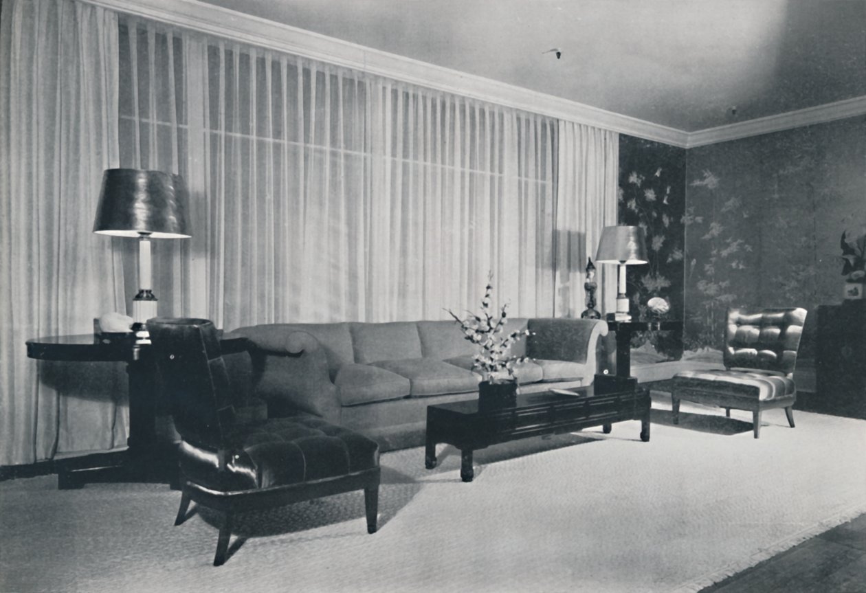 A New York-i Lord & Taylor által rendezett szoba, 1942 alkotó: Unbekannt