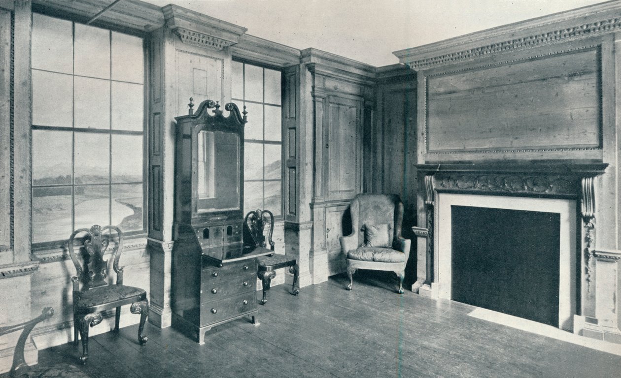 Egy szoba c1740-ből a 63-ból, Mansell Street, c1740 alkotó: Unbekannt