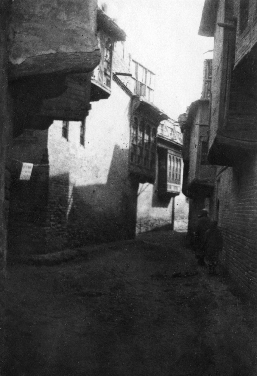 Egy utca Bagdadban, 1918 alkotó: Unbekannt