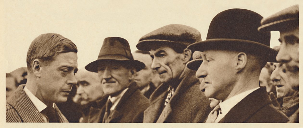 Beszélgetés ex-szolgálatosokkal, Dél-Wales, 1936, 1937 alkotó: Unbekannt