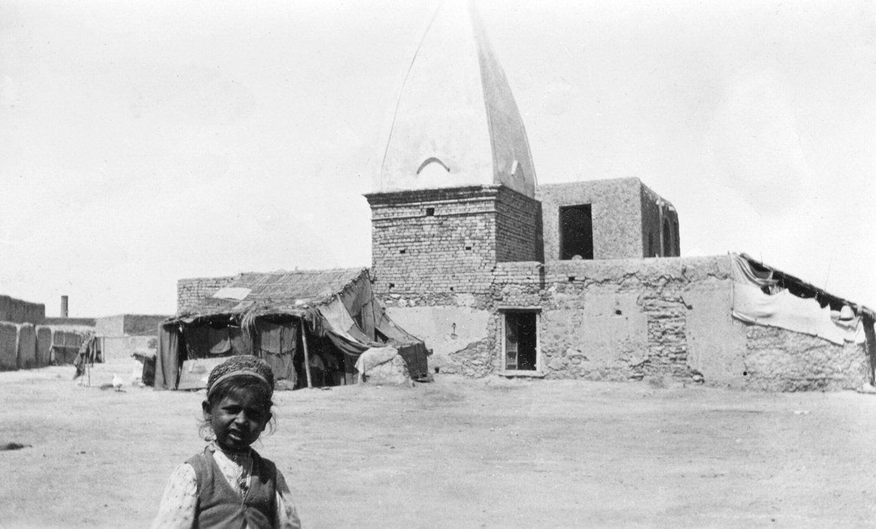 Templom az indiai Nowsherában, 1916-1917 alkotó: Unbekannt