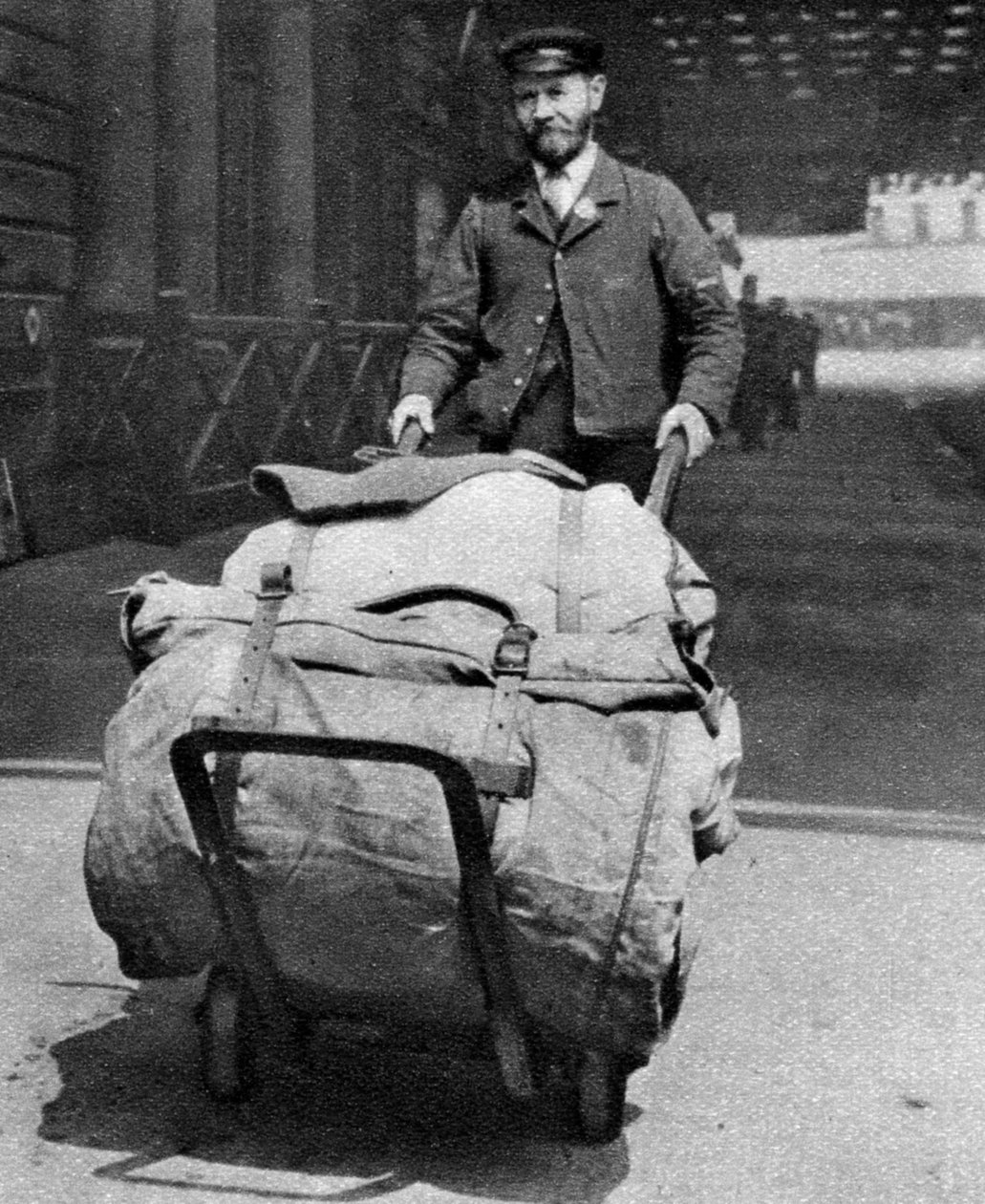 Vasúti portás, London, 1926-1927 alkotó: Unbekannt