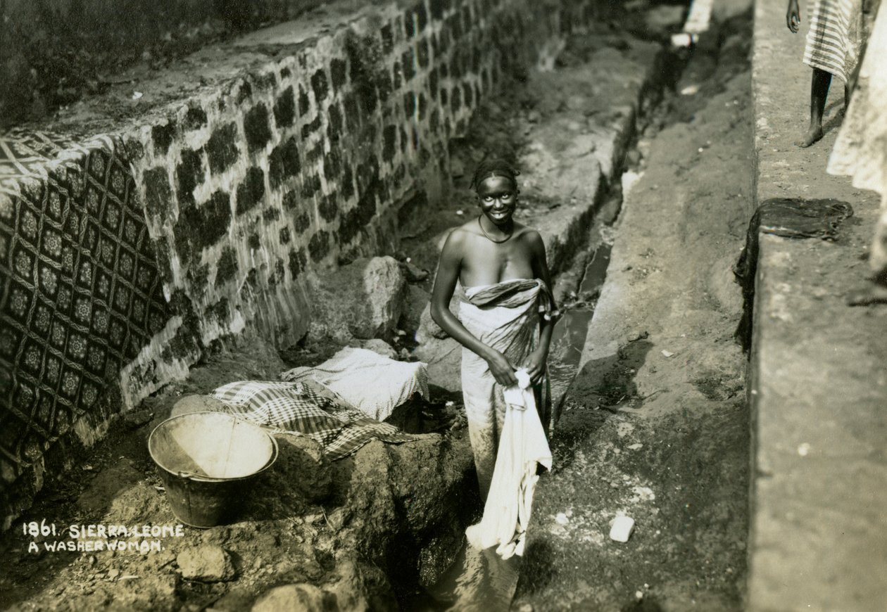 Mosónő, Sierra Leone, XX. század alkotó: Unbekannt