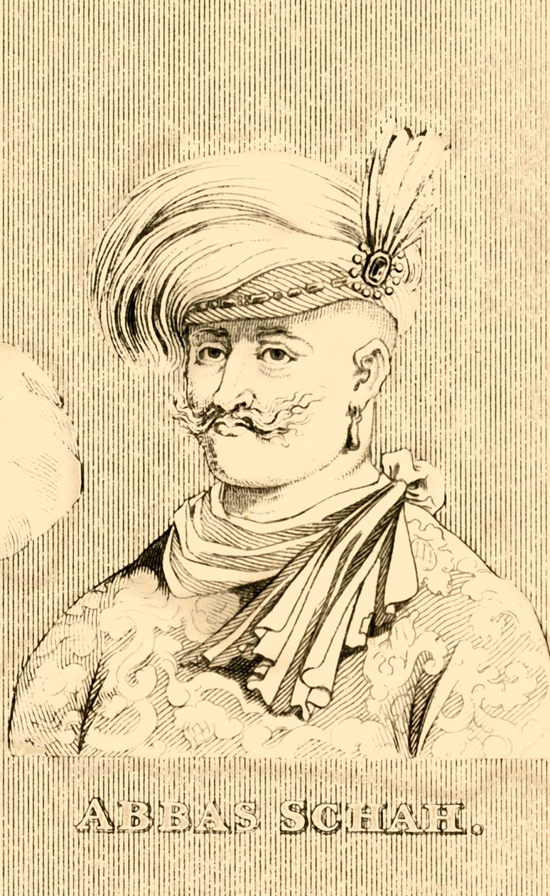 Abbász sah, 1571-1629, 1830. alkotó: Unbekannt