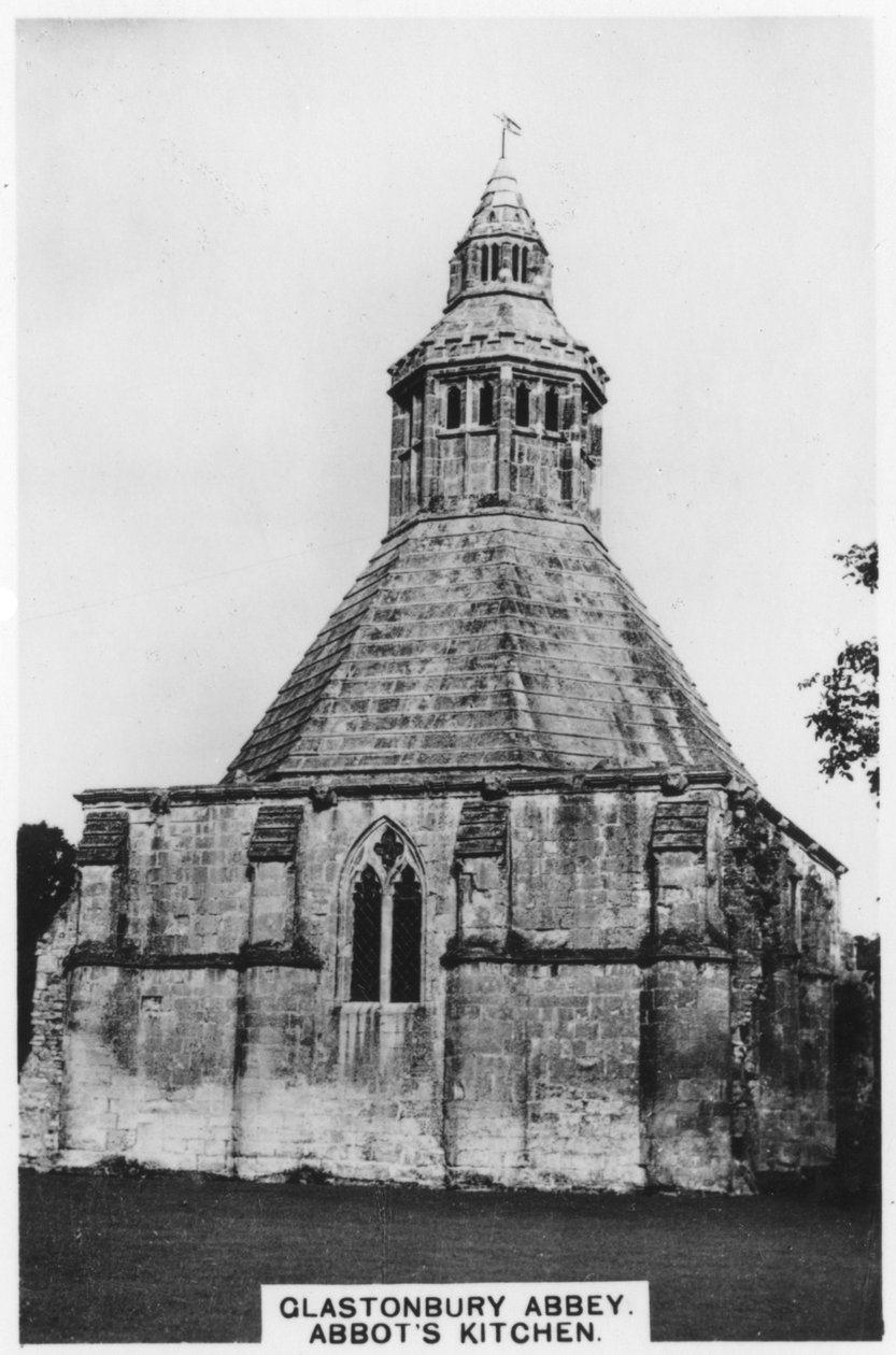 Abbots konyha, Glastonbury Abbey, 1936 alkotó: Unbekannt